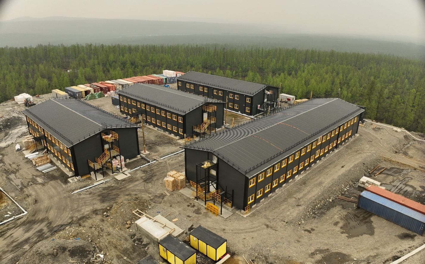 Эльгауголь — здания инфраструктуры